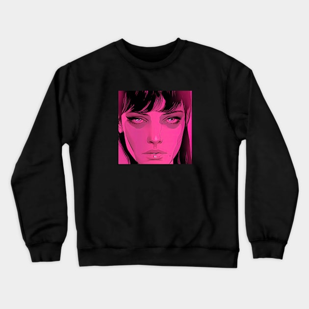 The temptress Crewneck Sweatshirt by obstinator